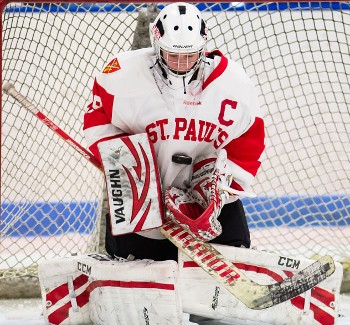 St. Paul's senior G Kerri St. Denis shut out both Nobles and Williston en route to the title.