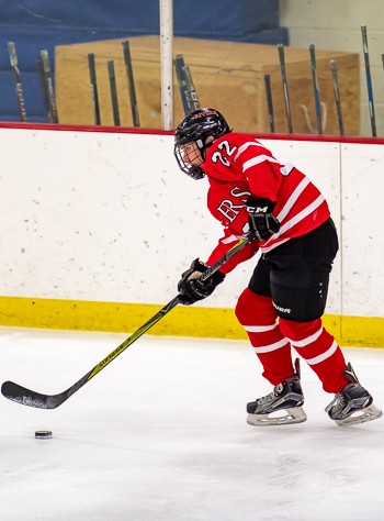 Junior Rylee Glennon notched a hat trick for Rivers.