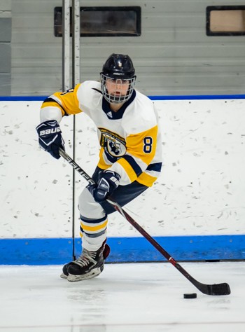BB&N captain Molly Griffin in action at the Harrington Tournament.